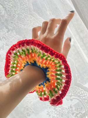 VINTAGE RAINBOW HAIR TIES UB98220